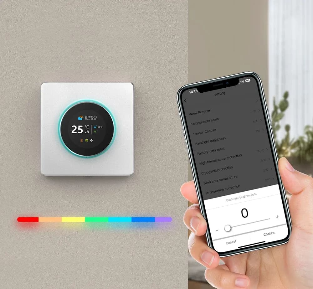 AVATTO 투야 와이파이 스마트 노브 온도조절기 WT20RS