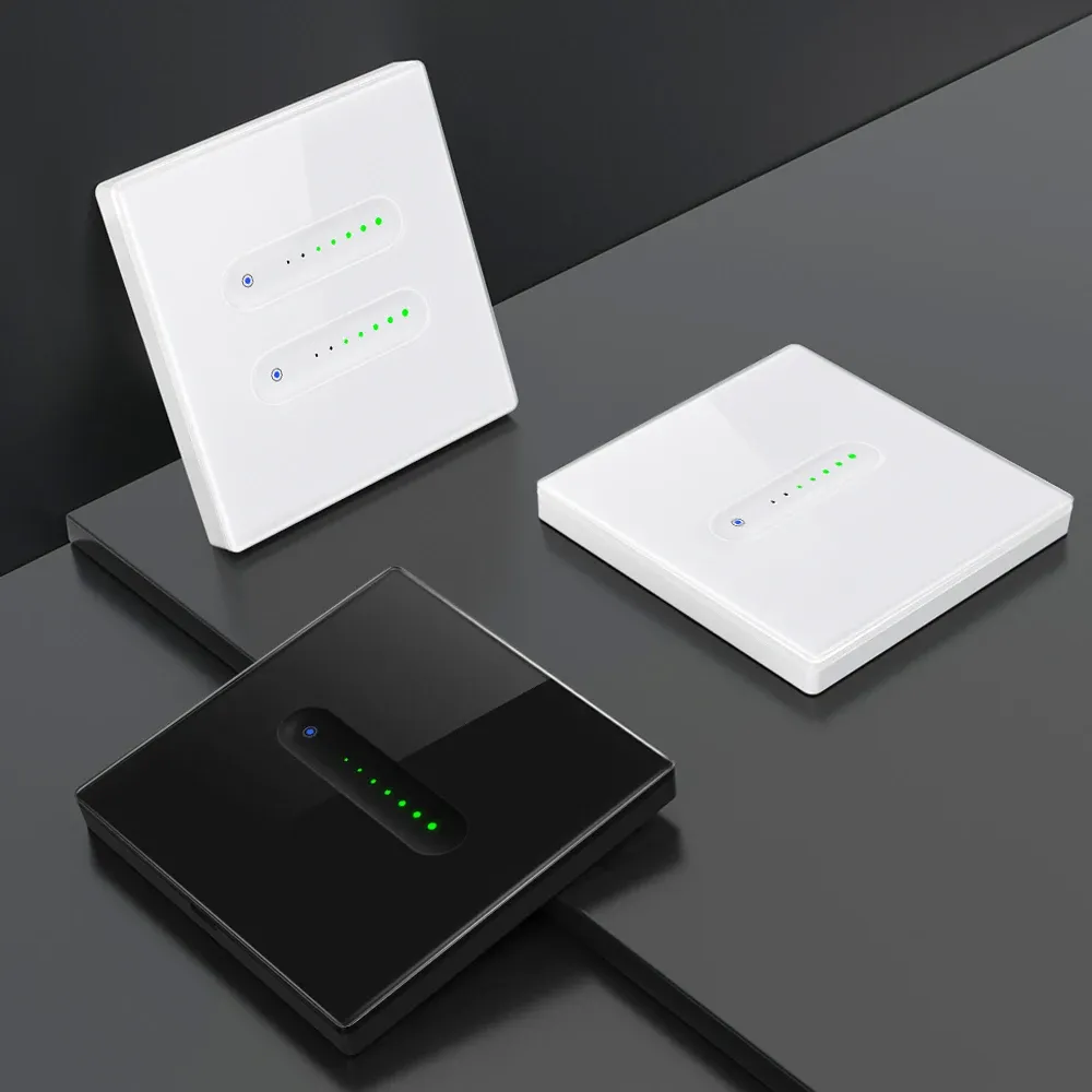 Tuya WiFi 1/2구 스마트 디머 터치 스위치 EU형